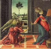 BOTTICELLI, Sandro The Annunciation gfhfghgf Germany oil painting reproduction